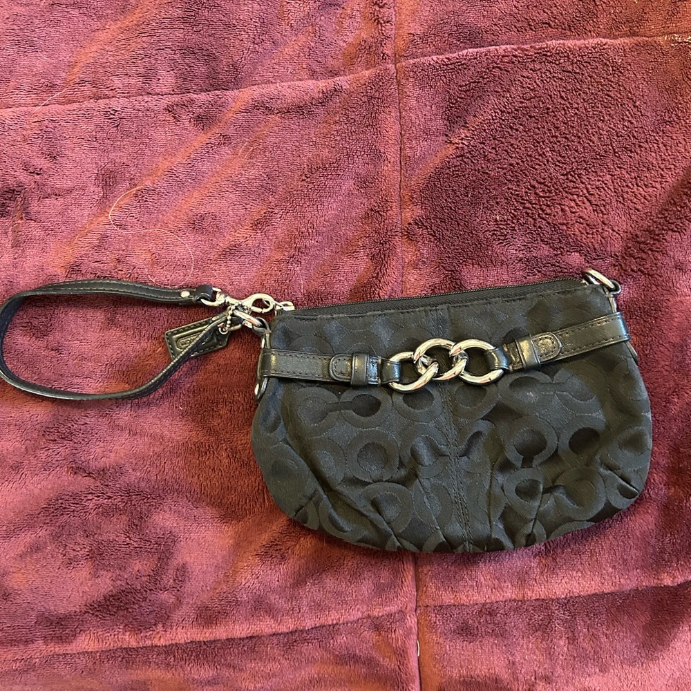 Vintage Coach Wristlet